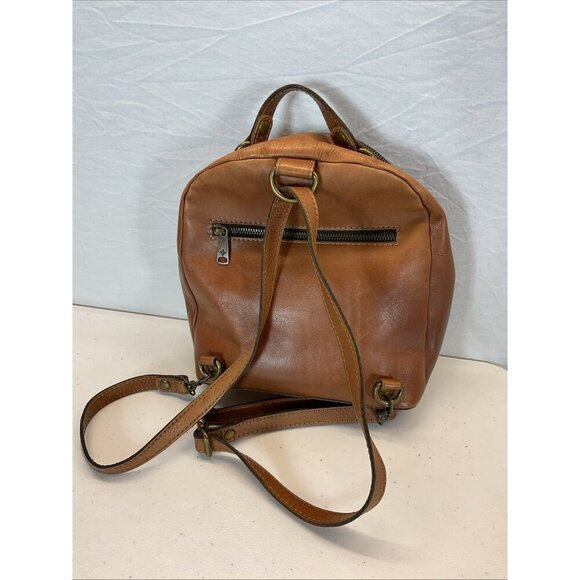 Patricia Nash Montioni Convertible small Backpack Map Print - Picture 3 of 16